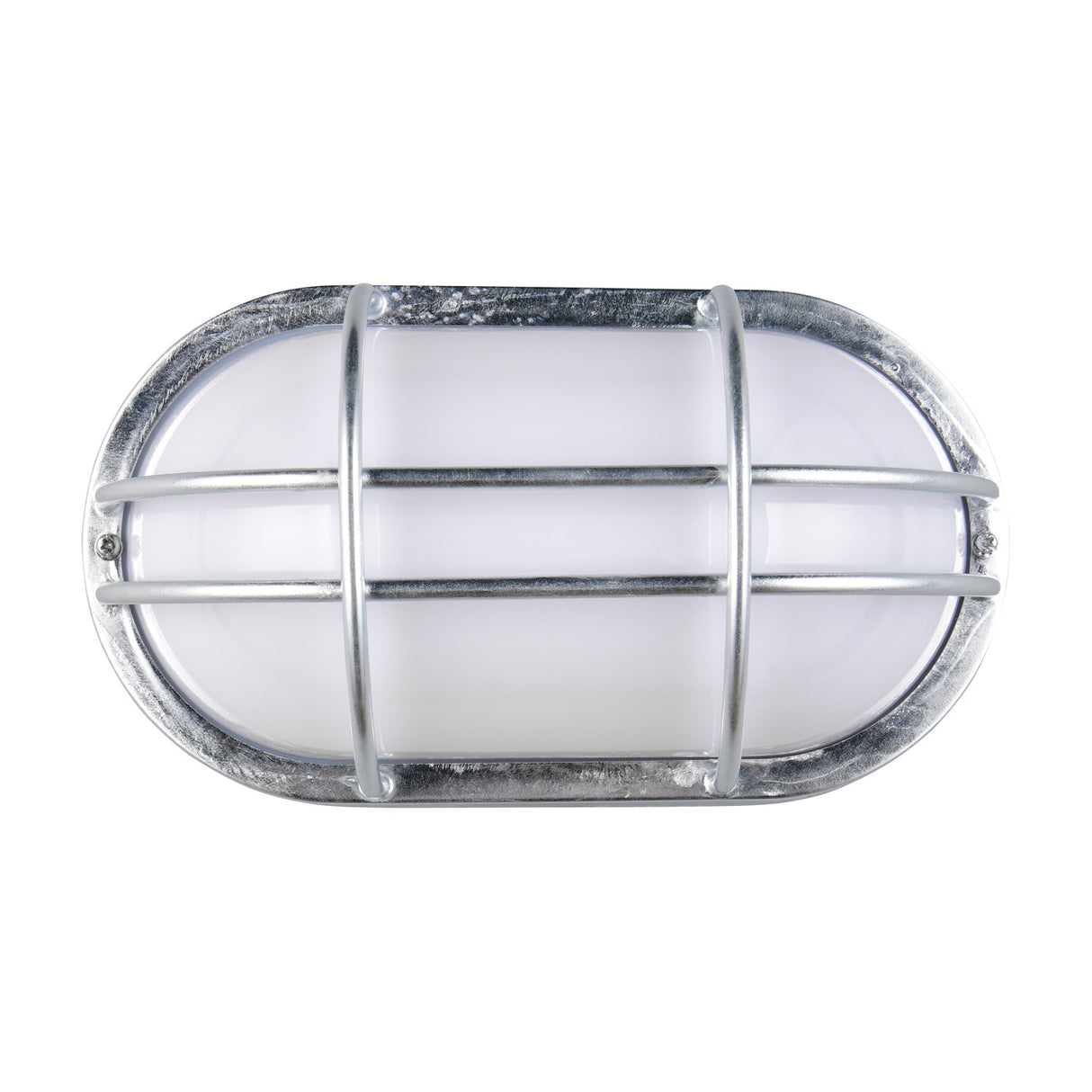 Tumen Glass Outdoor Wall Light – Galvanised