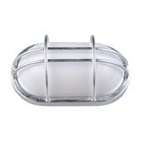 Tumen Glass Outdoor Wall Light – Galvanised