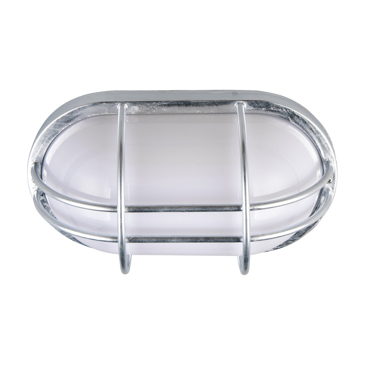 Tumen Glass Outdoor Wall Light – Galvanised