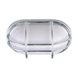 Tumen Glass Outdoor Wall Light – Galvanised