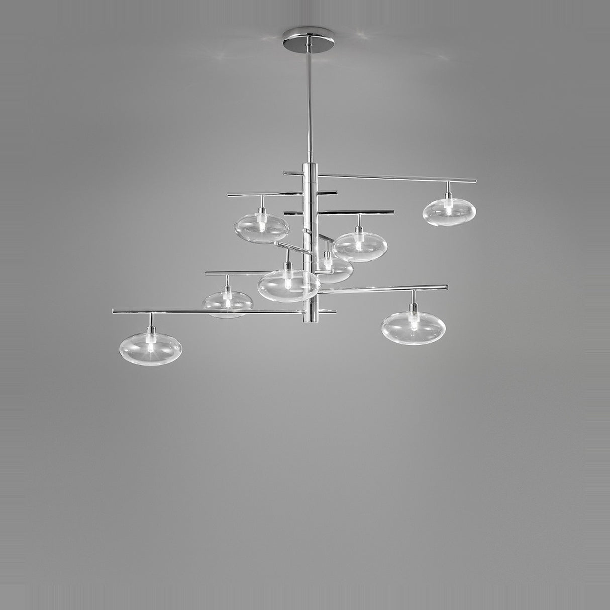 Dolce 8 Light Glass Chandelier