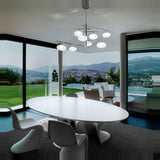 Dolce 8 Light Glass Chandelier