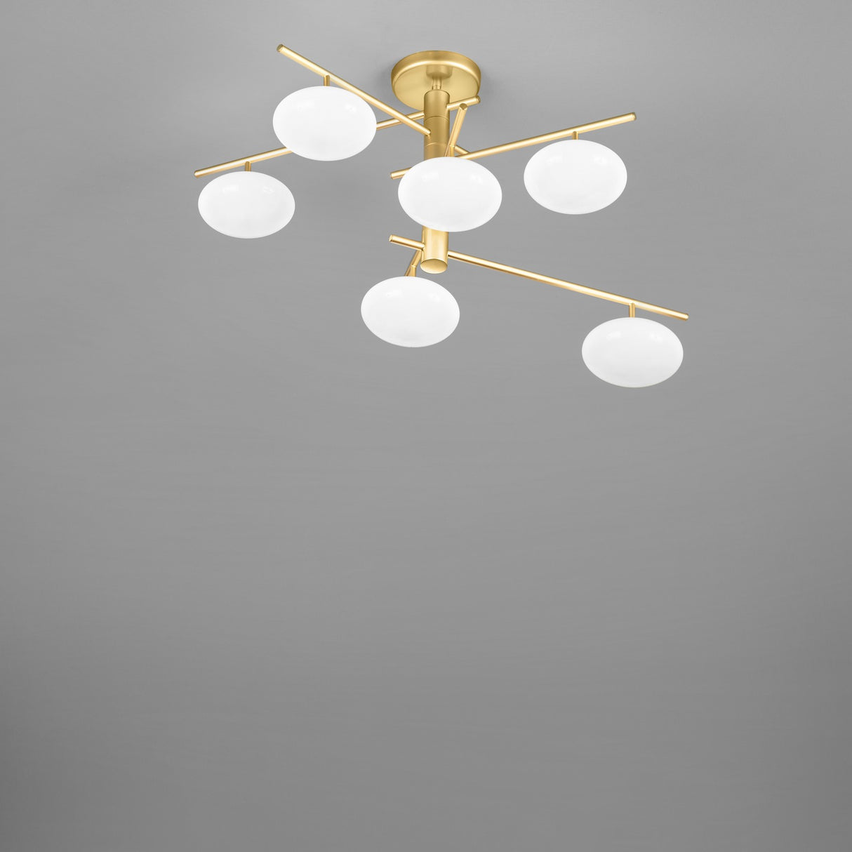 Dolce 6 Light Glass Ceiling Light