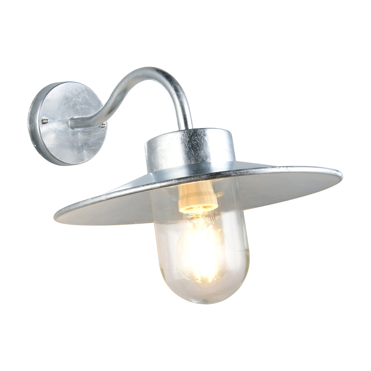 Tana Lantern Outdoor Wall Light – Galvanised