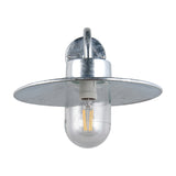 Tana Lantern Outdoor Wall Light – Galvanised