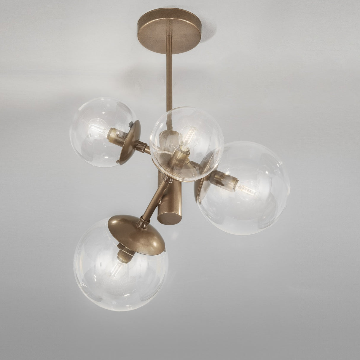 Global 4 Light Bubble Chandelier