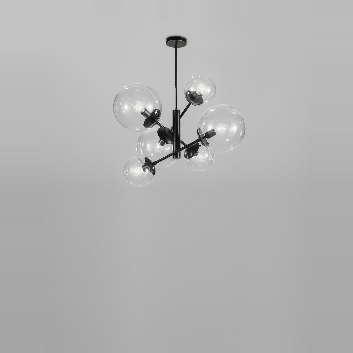 Global 6 Light Bubble Chandelier