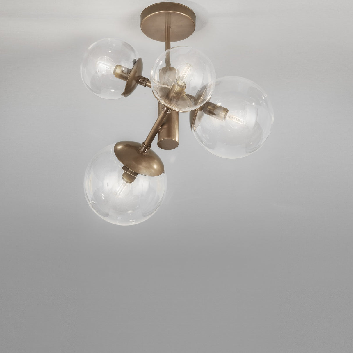 Global 4 Light Bubble Ceiling Light