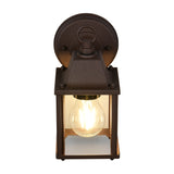Mirande Lantern Outdoor Wall Light – Rust