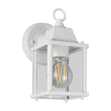Mirande Lantern Outdoor Wall Light – Matt White