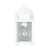 Mirande Lantern Outdoor Wall Light – Matt White