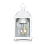 Mirande Lantern Outdoor Wall Light – Matt White
