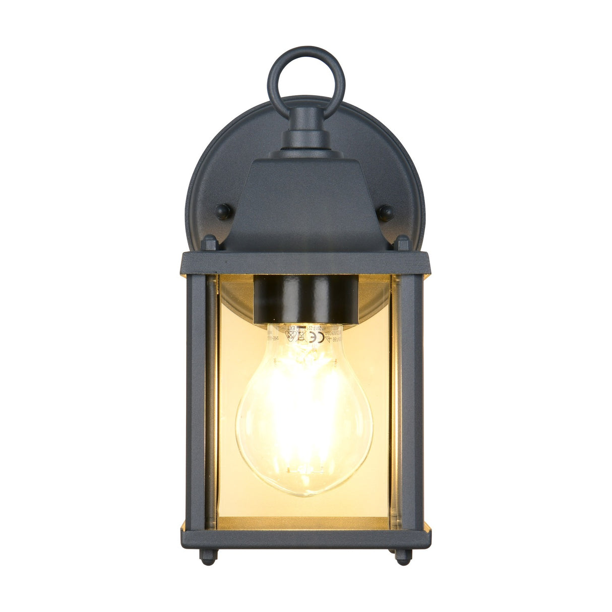 Mirande Lantern Outdoor Wall Light – Anthracite