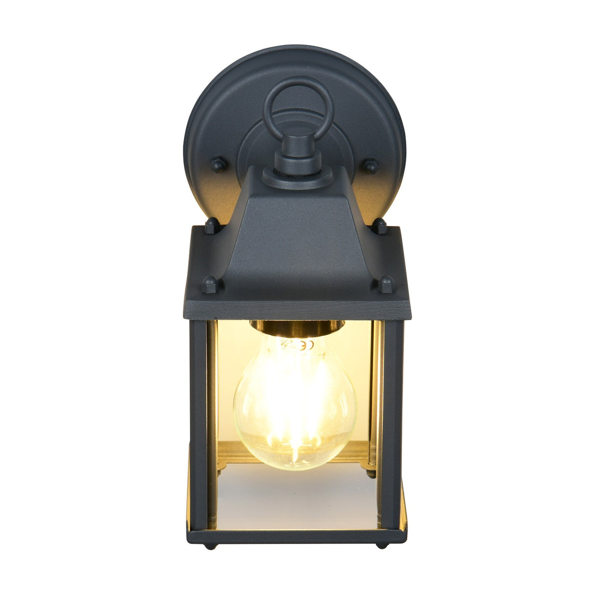 Mirande Lantern Outdoor Wall Light – Anthracite
