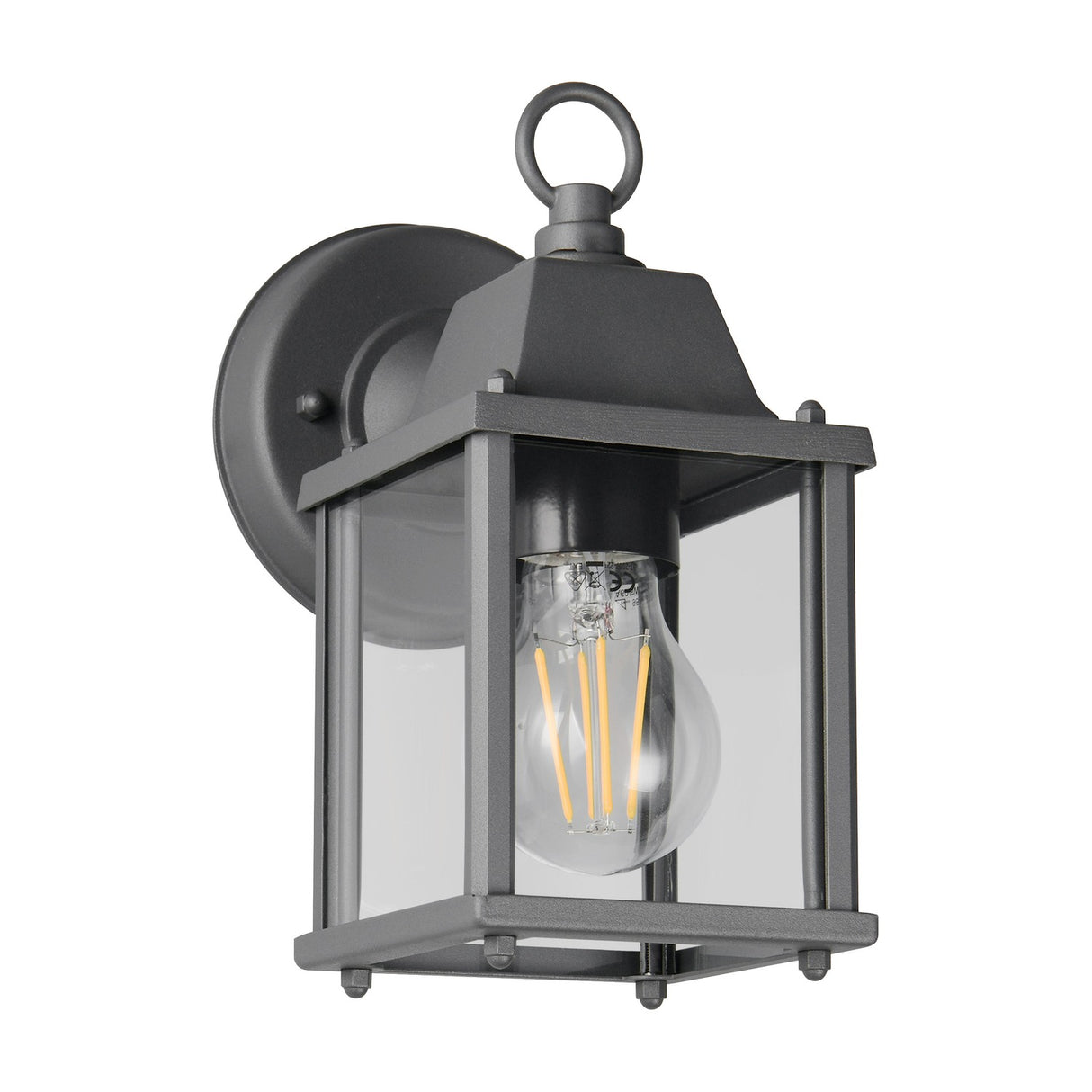 Mirande Lantern Outdoor Wall Light – Anthracite