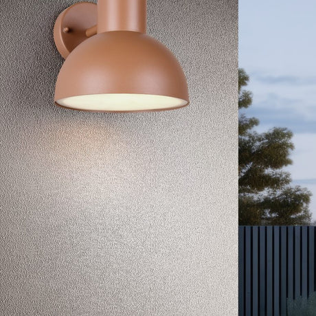 Elbe Outdoor Wall Light – Orange
