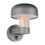 Fraser PIR Outdoor Wall Light – Wood Effect