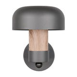 Fraser PIR Outdoor Wall Light – Wood Effect