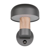 Fraser PIR Outdoor Wall Light – Wood Effect