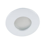 Qules Round GU10 Recessed Downlight IP44 - White