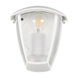 Venta Lantern Outdoor Wall Light – Matt White