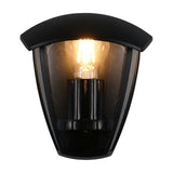 Venta Lantern Outdoor Wall Light – Matt Black