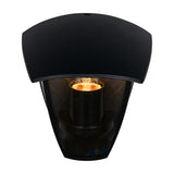 Venta Lantern Outdoor Wall Light – Matt Black
