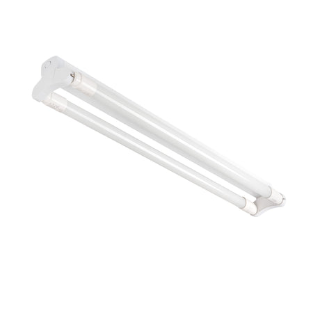 Twin 4ft T8 LED Batten Fitting - White