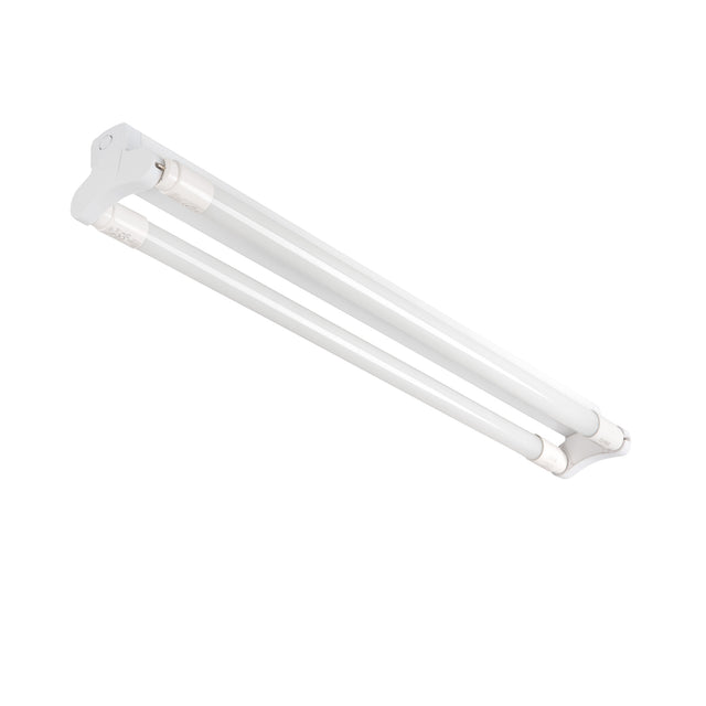 Twin 4ft T8 LED Batten Fitting - White
