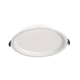 Tiberi 23-29W Colour Selectable Recessed Downlight Ø230 90 deg - White