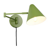 Cosima Cone Wall Light – Green