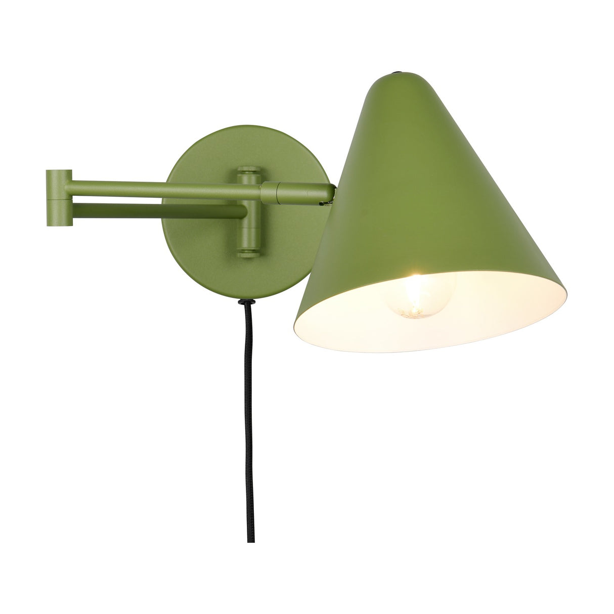 Cosima Cone Wall Light – Green