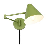 Cosima Cone Wall Light – Green