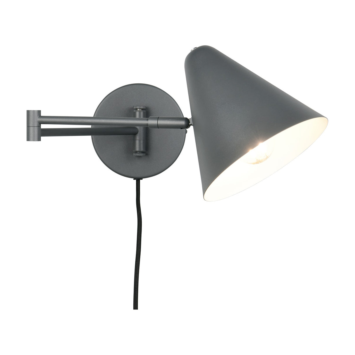 Cosima Cone Wall Light – Anthracite