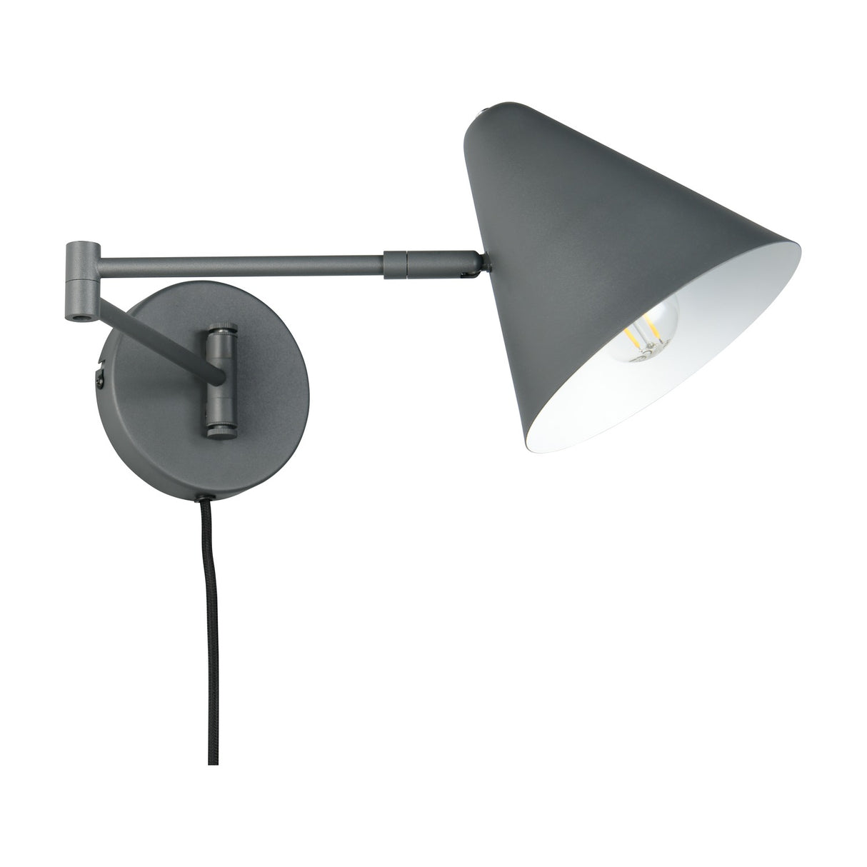 Cosima Cone Wall Light – Anthracite
