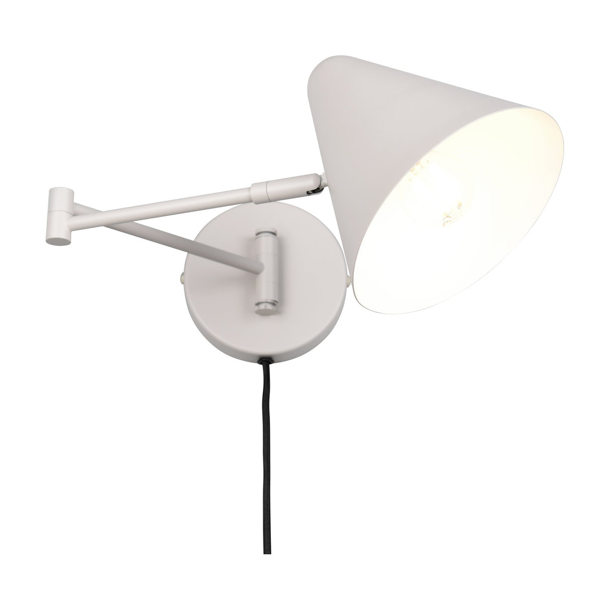 Cosima Cone Wall Light – Warm Grey
