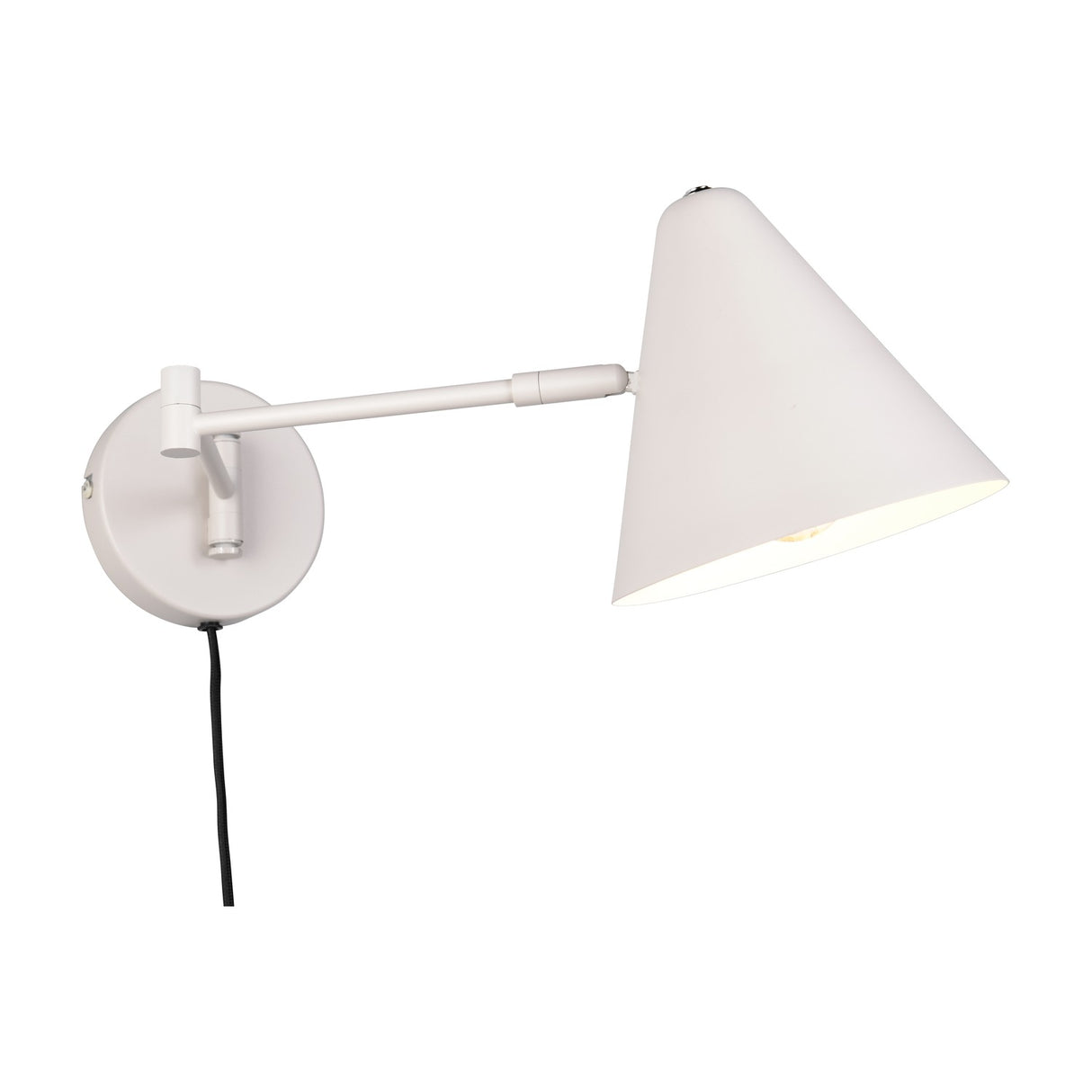 Cosima Cone Wall Light – Warm Grey