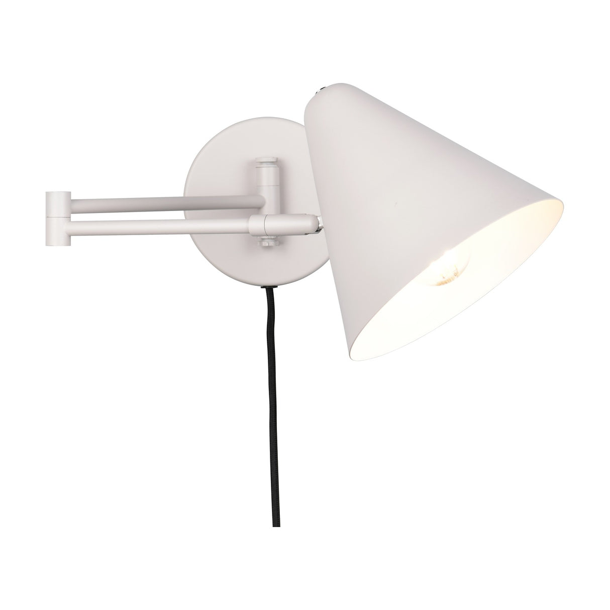 Cosima Cone Wall Light – Warm Grey