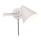 Cosima Cone Wall Light – Warm Grey