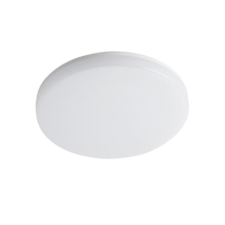 Varso LED Ø280 18W Round Bulkhead Warm White - White