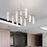 Raster 13 Light Cylinder Chandelier