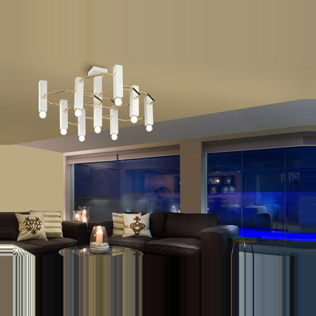 Raster 9 Light Ceiling Light
