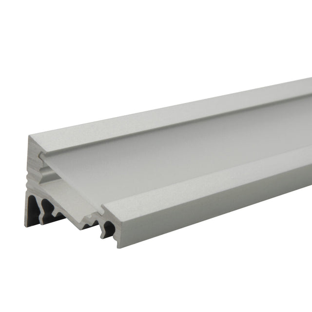2m Type C LED Profile Channel Anodised - 10 Pack
