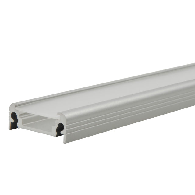 2m LED Profile Channel Type D - 10 Pack - Anodised