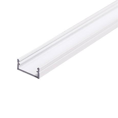 Type J 2m Surface LED Profile Channel White - 10 Pack