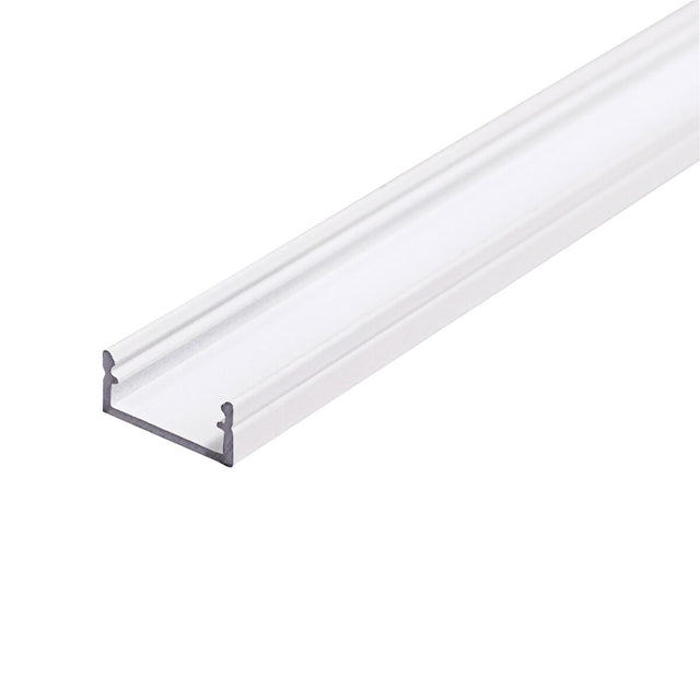 Type J 2m Surface LED Profile Channel White - 10 Pack