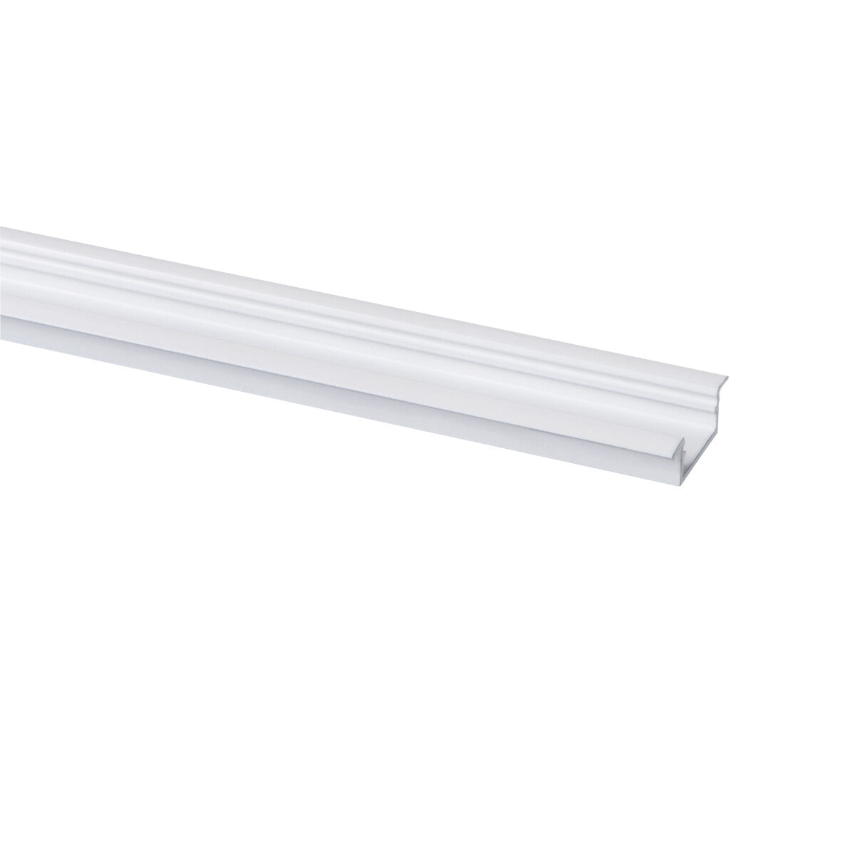 1m Surface LED Profile Channel Type K - White