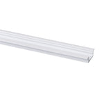 1m Surface LED Profile Channel Type K - White