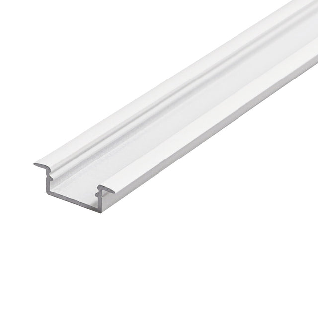 2m Surface LED Profile Channel Type K W 2M - White