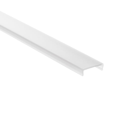 1m White LED Profile Channel Ck C D E White 1M - Surface Diffuser Cover
